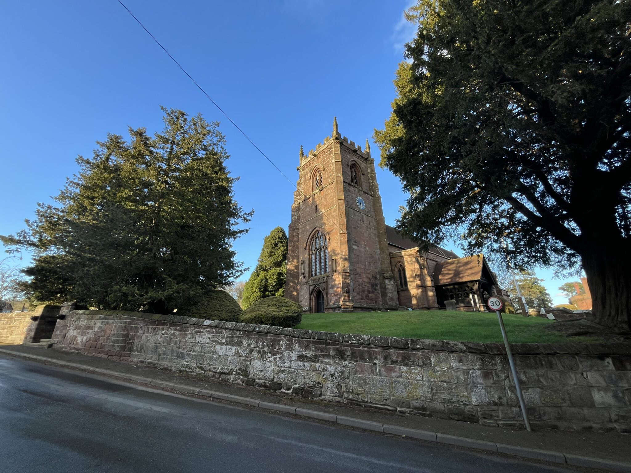 Cheswardine church in Shropshire