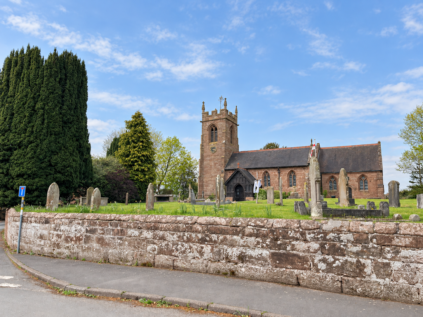 Childs Ercall church in Shropshire